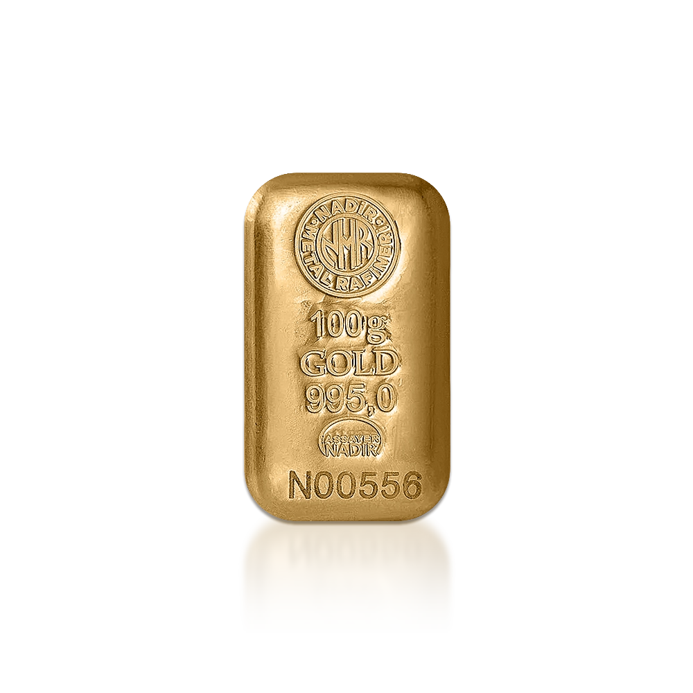 Investment Gold Bar Nadir Metal Refinery