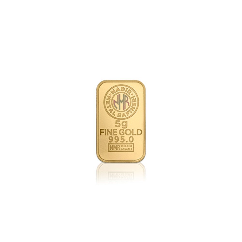 Investment Gold Bar Nadir Metal Refinery
