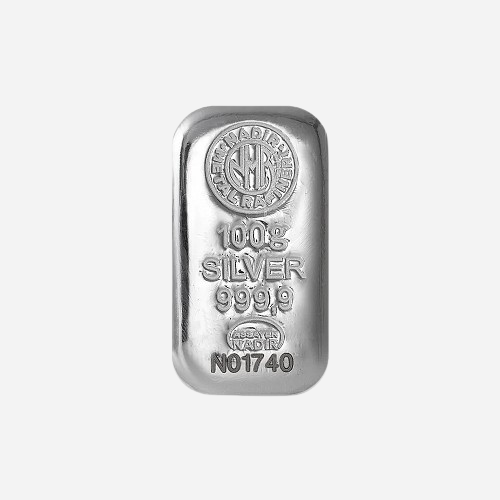 100g Silver Bar