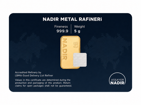 Nadir 5g Gold Bar | 999.9 Fine Gold