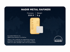 Nadir 5g Gold Bar | 999.9 Fine Gold