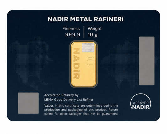 Nadir 10g Gold Bar | 999.9 Fine Gold