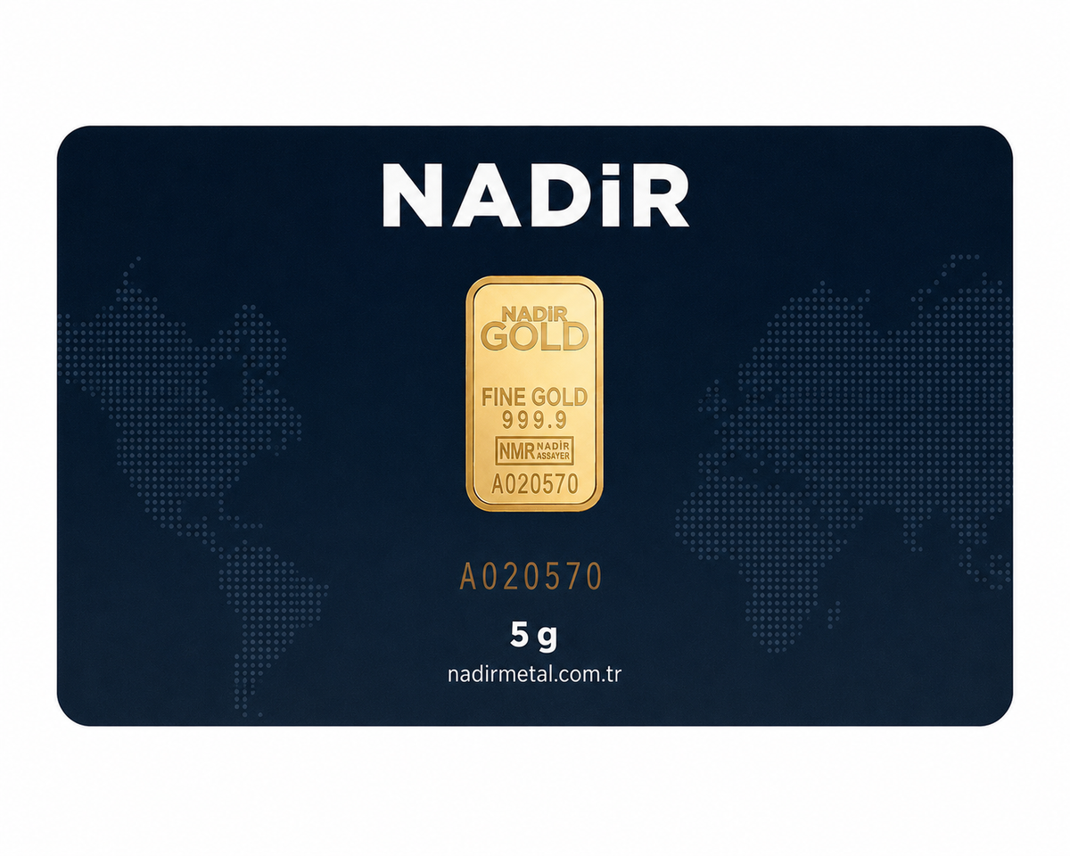 Nadir 5g Gold Bar | 999.9 Fine Gold