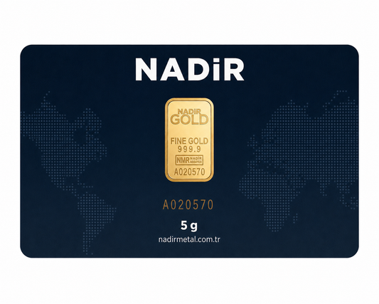Nadir 5g Gold Bar | 999.9 Fine Gold