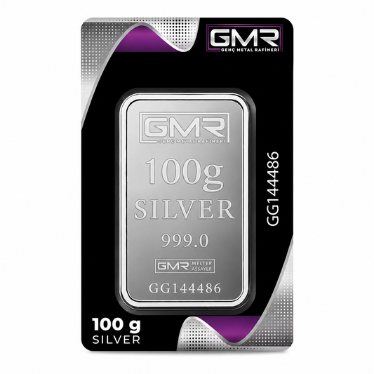 GMR Refinery – 100g – Silver 999.0