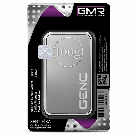 GMR Refinery – 100g – Silver 999.0