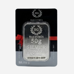 HAS GÜMÜŞ Refinery – 50g – Silver 999.9