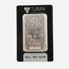 TURAN Refinery – 100g – Silver 999.0