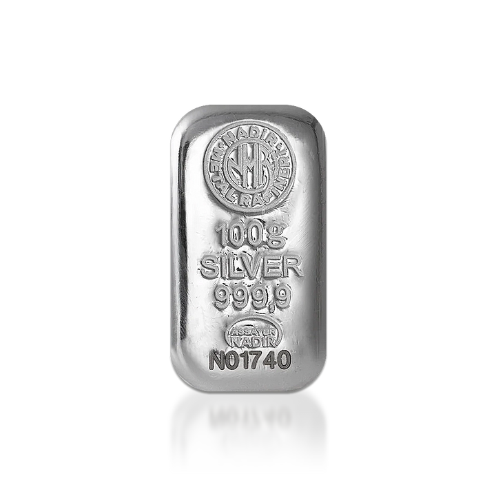 Investment Silver Bar - Nadir Metal Refinery