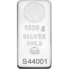 Investment Silver Bar - Nadir Metal Refinery